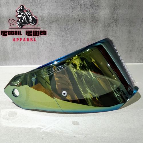 Jual VISOR LS2 FF324 IRIDIUM GOLD KACA 