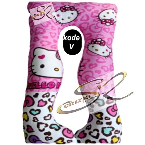 Foto Produk bantal hamil dan menyusui + sarung hello kitty - kode T dari srizki collection