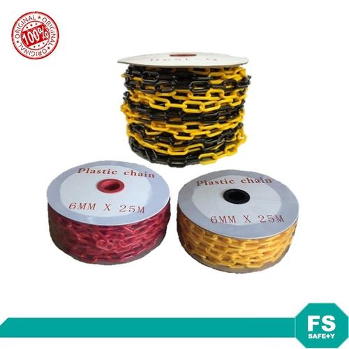 Jual Rantai Plastik PVC Plastic Chain 6 mm x 25 M, 6 mm x 50 M, 8 mm x ...
