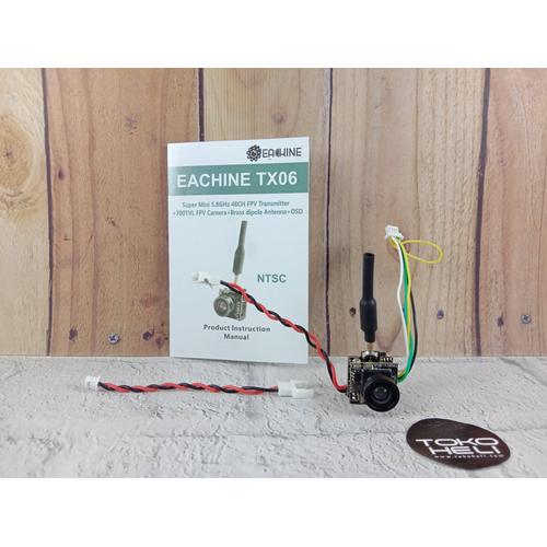Foto Produk Eachine TX06 700TVL AIO 120 Degree 5.8G 48CH TX 06 Smart Audio Camera dari TokoHELI