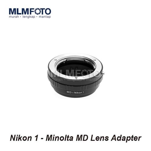 Adapter Body Nikon ke pakai lensa Minolta MD (Manual) di Mlmfoto  Tokopedia