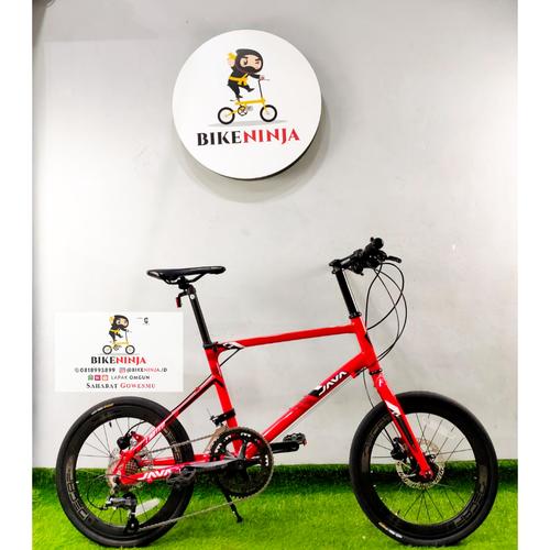 Jual Java Minivelo Cl Alloy 20 406 Inch 18 Speed Sepeda Mini Velo Merah Jakarta Utara Lapakomgun Tokopedia