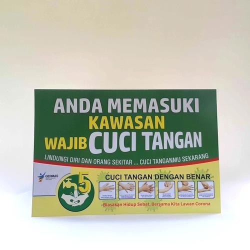 Foto Produk Poster Kawasan Cuci Tangan dari Syafana