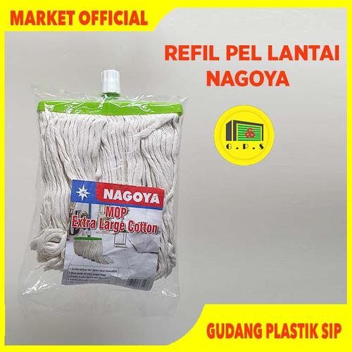 Foto Produk REFIL / REFILL NAGOYA PEL LANTAI MOP EXTRA LARGE COTTON dari Gudang Plastik SIP
