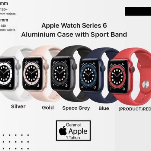 Jual Apple watch series 6 40mm Garansi Apple 1thn - Hitam - Kab. Tangerang  - ibox shop | Tokopedia