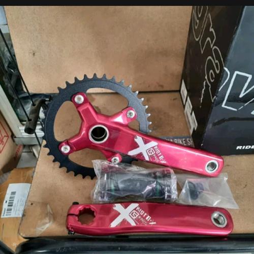 Jual Crank FSA Gravity Moto X Red Include BB FSA bb73 Kota