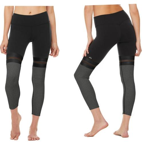 Jual Alo yoga 7/8 player leggings black 