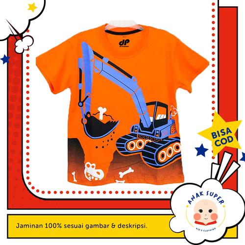 Foto Produk Baju/Kaos Anak Lengan Pendek Motif CRANE TURKISH ORANGE 1 - 10 Tahun - 1-2 Tahun dari Anak Super