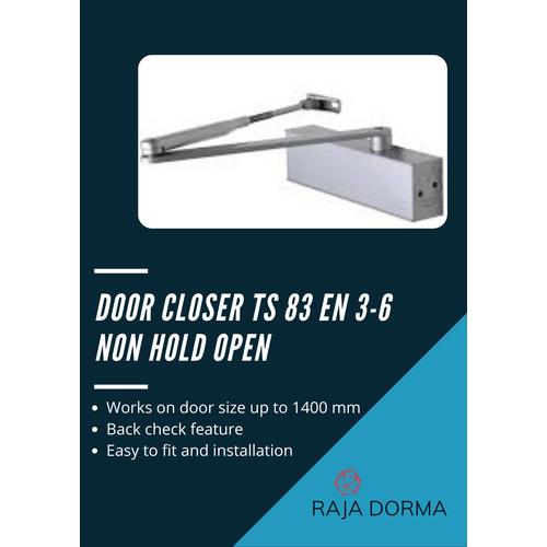 Jual DOOR CLOSER DORMA TS 83/EN36/SILVER Jakarta Pusat RAJA DORMA