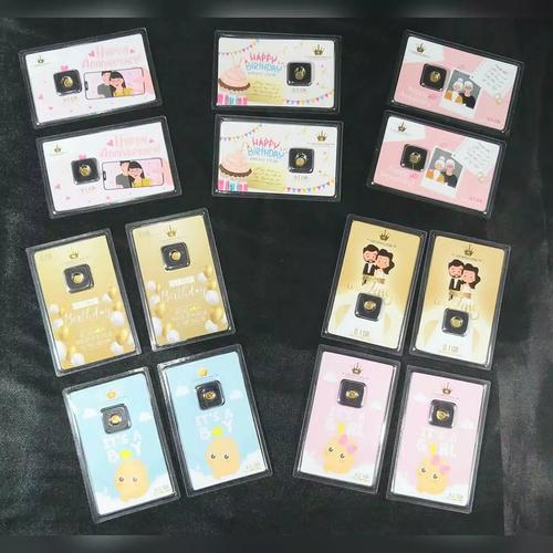 Foto Produk gift series kado emas mini Hartadinata 0,5 gram - 0,1 dari Kilauberkah
