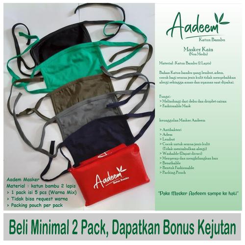 Jual Masker Kain Katun Bambu Anti Bakteri Kab Bandung Desah Collection Tokopedia