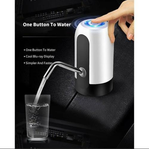 Foto Produk ELEKTRIK DISPENSER AIR POMPA GALON AOUA MINUM ELECTRIC WATER LED USB dari ong star acc