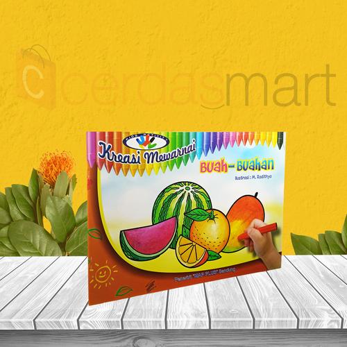 Foto Produk BUKU ANAK TK PAUD KREASI MEWARNAI BUAH-BUAHAN dari cerdas media