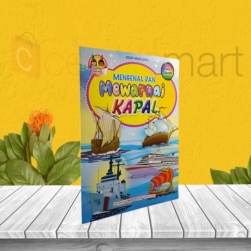 Foto Produk BUKU ANAK TK PAUD MENGENAL DAN MEWARNAI KAPAL dari cerdas media