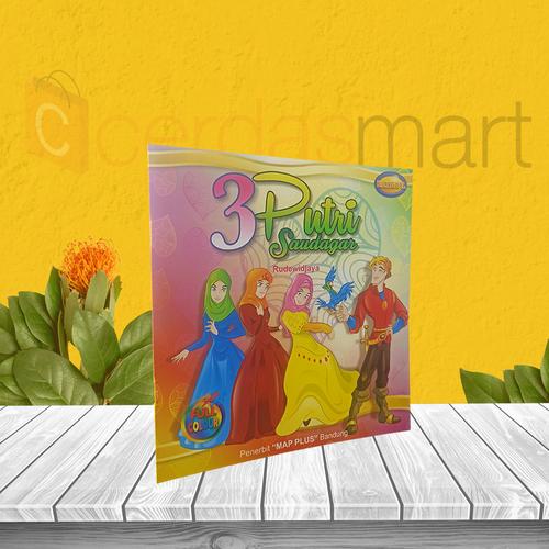 Foto Produk BUKU DONGENG CERITA ANAK 3 PUTRI SAUDAGAR dari cerdas media
