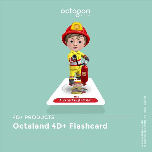 Foto Produk Kartu Octaland 4D+ - Mainan Anak Edukatif (Octagon Studio) dari OctagonStudio