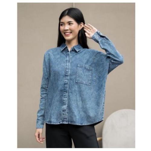 Jual Diandra Denim Shirt / kemeja denim 