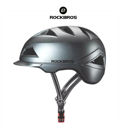 Foto Produk ROCKBROS TS-56 Cycling Ebike Helmet - Helm Sepeda Lipat - TITANIUM dari Rockbros Indonesia