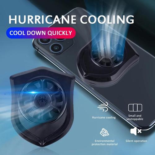 Foto Produk P11 Universal Mobile Phone cooler Kipas Mini Pendingin Hp PUBG FF dari LOTUS ACCESORIESS