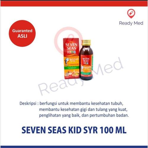 Gambar Seven Seas Kids Syrup 100 Ml Multivitamin Anak dari Ready Med Cibubur Kota Depok Tokopedia