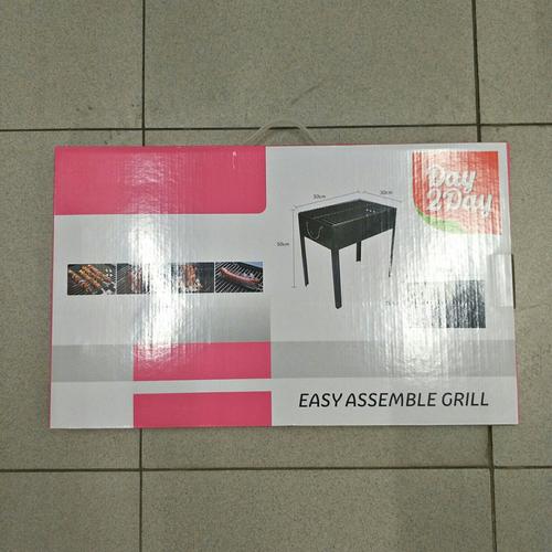 Foto Produk Day2Day Easy Assemble Grill / Alat Panggang Bbq Kecil 3kg dari SEMBAKO EL Barraq