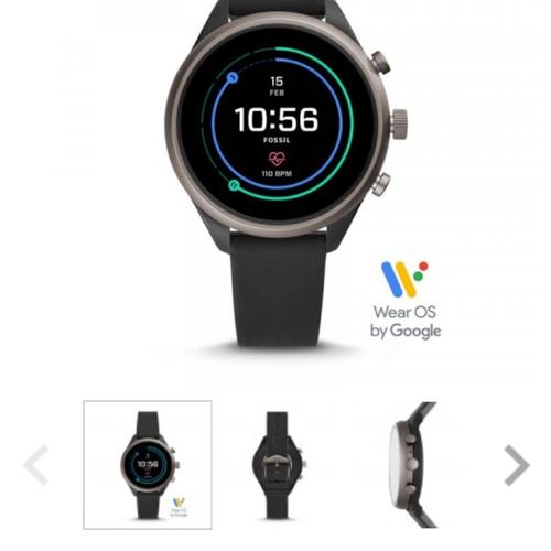 Foto Produk Jam Fossil Smartwatch Black FTW6024 dari ezralapak