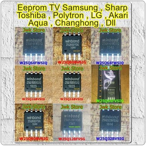 Foto Produk IC Eeprom Firmware TV LED 25Q32 25Q64 25L32 25L64 dari Jwk-Store