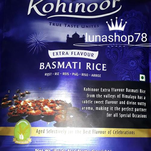 Jual Beras Basmati Kohinoor Extra Flavour Basmati Rice 5 Kg Kota Medan Lunashop78 Tokopedia