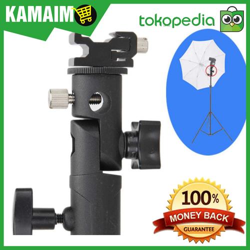 Foto Produk Hot Shoe Lampu Flash Kamera Tripod Light Stand dari Kamaimo