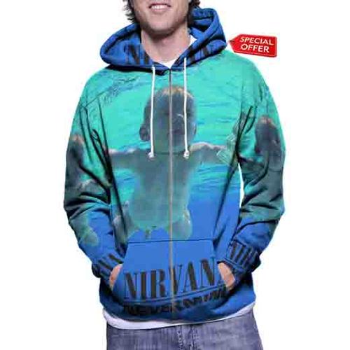 nevermind tie dye hoodie