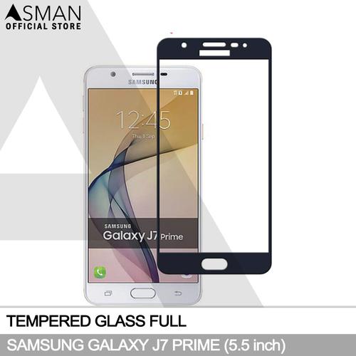 Gambar Tempered Glass Full Samsung Galaxy J7 Prime | Anti Gores Kaca - Hitam - Hitam dari Asman official Kota Bekasi Tokopedia