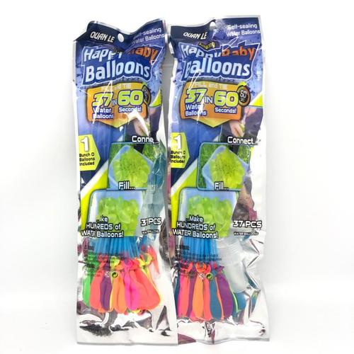 Foto Produk Balon Air / Water Balon / Battle Water Ballon isi 111 Pcs / 3 Ikat - ISI 37 PCS dari Balonku Shop