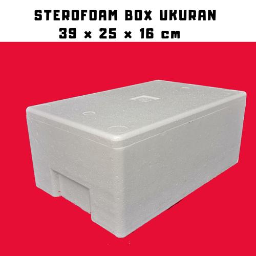 Foto Produk STEROFOAM BOX 5 KG UKURAN P 39 L 25 T 16 dari master ikan
