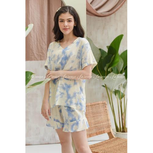 Jual LA.RENSE tie dye cotton Rayon 