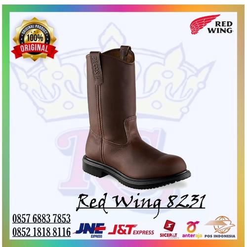 Jual Sepatu Safety Red Wing 8231 / Red Wing Shoes - Cokelat - Jakarta Barat  - Ratu Safety Jakarta | Tokopedia