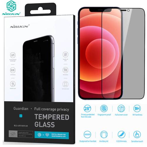 Foto Produk Nillkin Guardian Privacy Glass iPhone 12 Pro Max 6.7 - Tempered Spy dari Logay Accessories