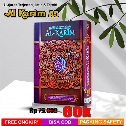 Foto Produk Al Quran Tajwid dan Latin Al Karim (A5) dari Grosir Produk Muslim