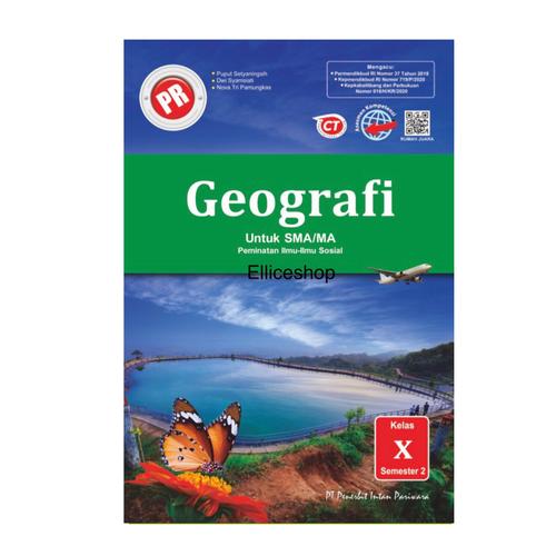 Foto Produk Buku PR/ LKS Geografi SMA kelas 10/ X, Semester 2, Intan Pariwara dari Ellice Shop