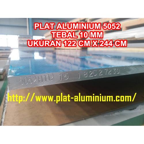 Gambar Plat Aluminium 5052 import tebal 10mm 4x8 feet dari TokoLisati Kota Bekasi Tokopedia