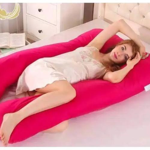 Foto Produk bantal hamil polos pink dari srizki collection