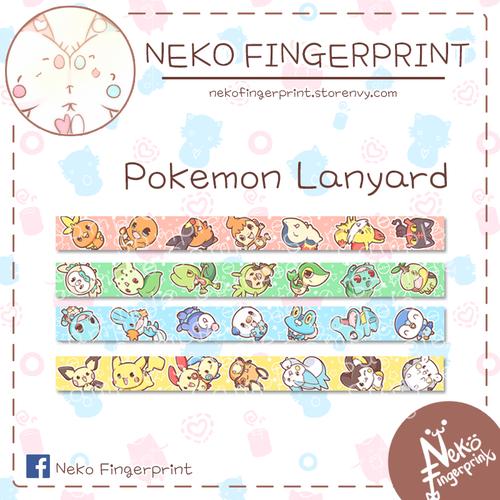 Foto Produk Pokemon Lanyard - Electric type dari Neko Fingerprint