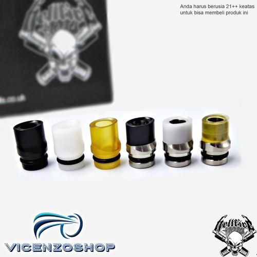 Gambar Drip Tip High End HELLFIRE WHISTLE (510) - Authentic by Hellfiremods dari Vicenzoshop Jakarta Barat Tokopedia