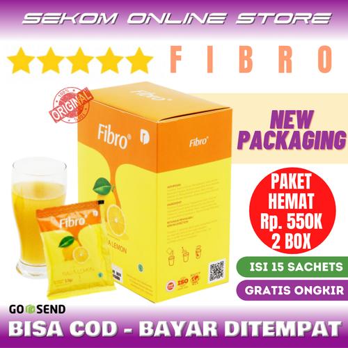Foto Produk FIBRO Minuman Serat Alami Rasa Lemon Detoks Diet Original dari SEKOM ONLINE STORE