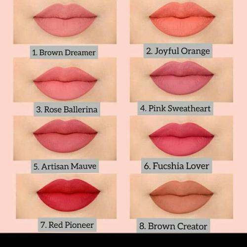 Foto Produk Wardah Colorfit Velvet Matte Lip Mousse 4gr - 08 Brown Creato dari HNCbeauty