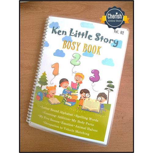 Foto Produk Busy Book - Activity Book - Buku Edukasi Anak - Quiet Book Vol. 02 dari Cherish Online
