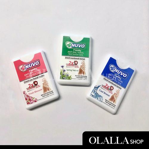 Gambar NUVO Hand Santizer Spray 18ml - Spring Nature - Cool Breeze dari Olalla Shop Jakarta Timur Tokopedia