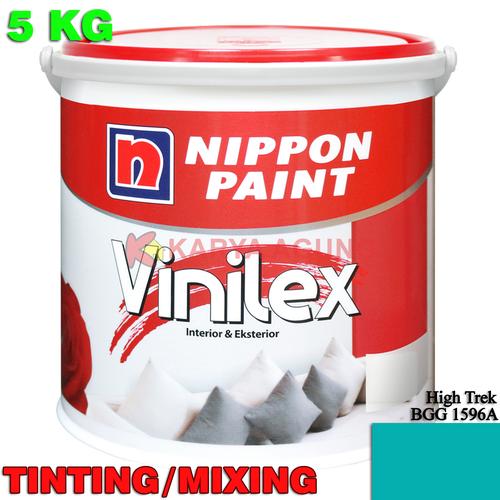 Jual Cat Tembok Nippon Vinilex High Trek Bgg 1596a Hijau Tosca 5 Kg Galon Kota Makassar Karya Agung Sulawesi Jual Cat Tembok Nippon Vinilex High Trek Bgg 1596a Hijau Tosca 5 Kg Galon Kota Makassar Karya Agung Sulawesi