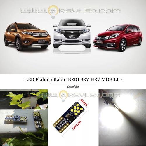 Jual ARSY LED Honda BRV Lampu Plafon Kabin Mobil CHIP ATOMIC isi 2 