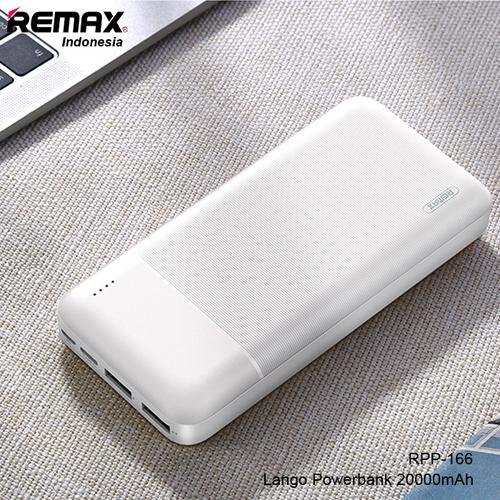 Foto Produk Remax Lango Power Bank 20000mAh RPP-166 - Putih dari Remax Indonesia Official
