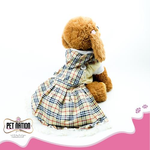 Foto Produk BAJU ANJING KUCING CASUALL ROK TUTU | bluberrypattern - M dari Pet Nation